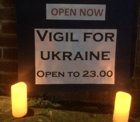 Vigil for Ukraine 2022